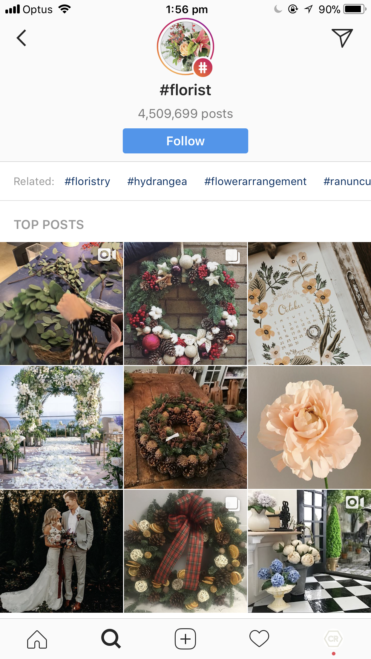 instagram story feed